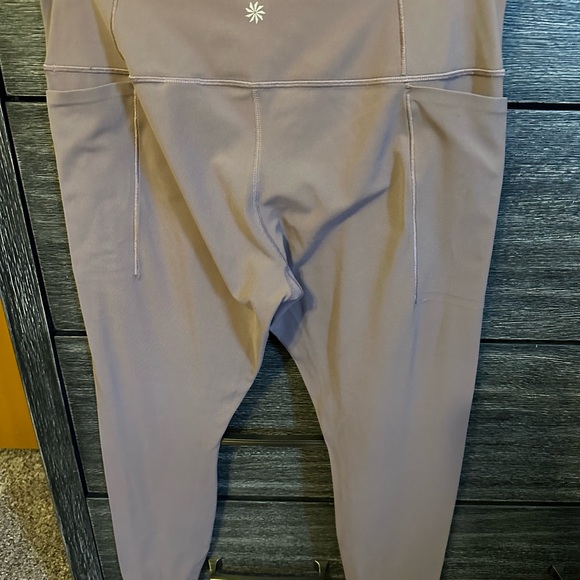 Athleta Women Dusty Pink Leggings - Picture 3 of 4